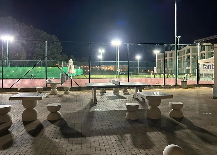 студио комфорт, смокиня,созопол,затворен комплекс,4 басейна, 1-ва линия море Созополь