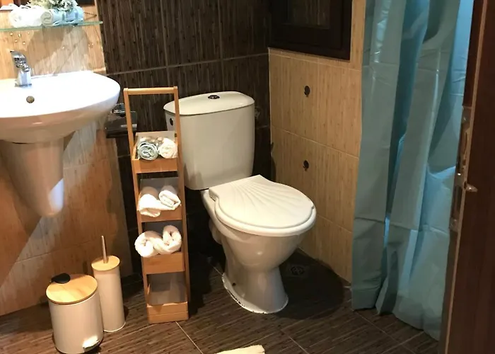 студио комфорт, смокиня,созопол,затворен комплекс,4 басейна, 1-ва линия море Lejlighed Sozopol